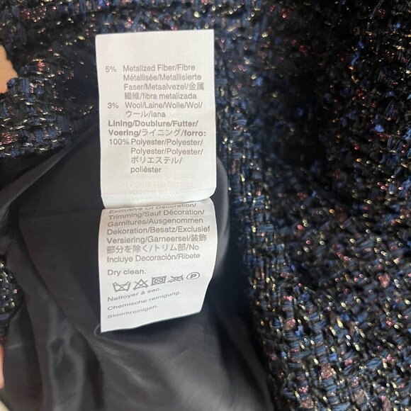 J Crew - Navy Tweed Dress - Picture 4 of 6